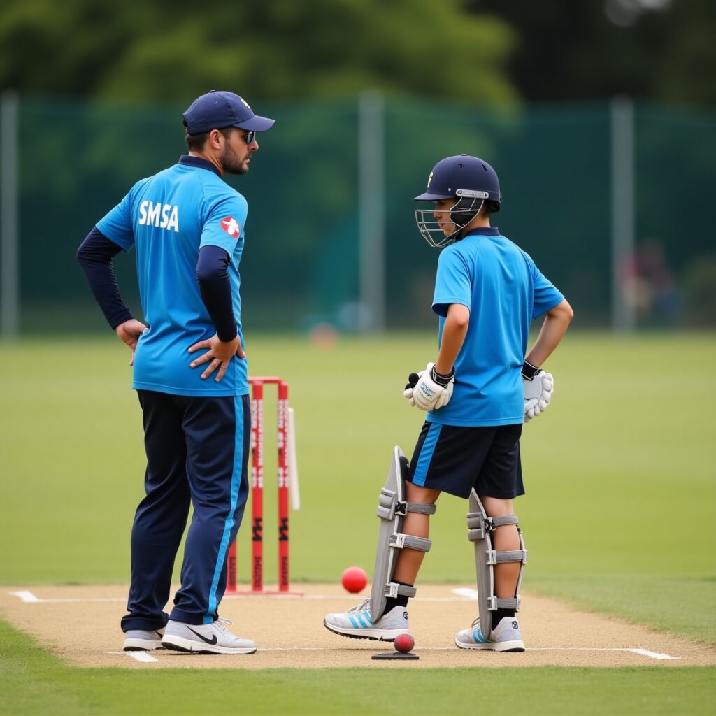 Flux_Dev_A_realistic_image_of_a_cricket_coach_training_young_p_1